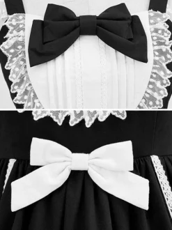 Sweet Lolita JSK Dress Neverland Bows Ruffles Lolita Jumper Skirts