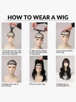 Sweet Lolita Wigs Deep Brown Long Heat-resistant Fiber Tousled Lolita Accessories