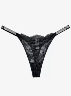 T-back G String Sports Briefs Thongs Lingerie Rhinestones Panties