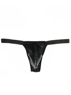T Back For Men Undershirt Snake Print Polyester White Sexy Underwear