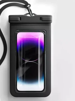 Transparent Waterproof Phone Case IPX8 Deep Water Proof For Beach Swimming Surfing