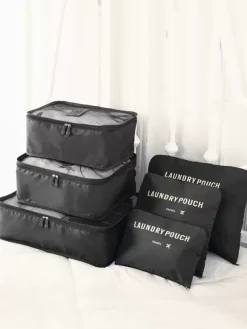 Travel Organizer Garment Bag Storage Suitcase Set