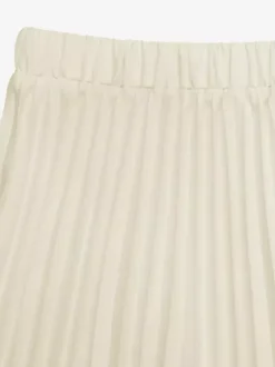 Two Piece Sets Apricot Dating Chic Jewel Neck Sleeveless Skirt Set