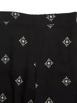 Two Piece Sets Pant Set Black Daily Casual Viscose Jewel Neck Sleeveless Sets