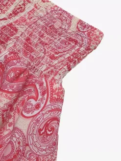 Two Piece Sets Rose Casual Floral Print Resort Wear Sleeveless Skirt Set