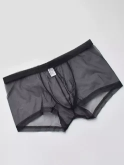 Underwear Lingerie Men Lingerie Male Sexy Panties Transparente Ture Red Lingerie