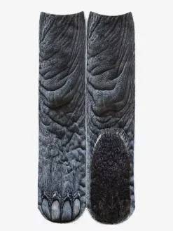 Unisex Funny 3D Printed Animal Socks Over-the-Knee Yoga Socks