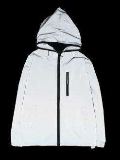 Unisex Night Running Jacket Sequined Hip-Hop Reflective Jackets