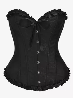Vintage Clothing Vintage Corset Vintage Women's Clothing Black Lace up Corset Adult's Women's Chic