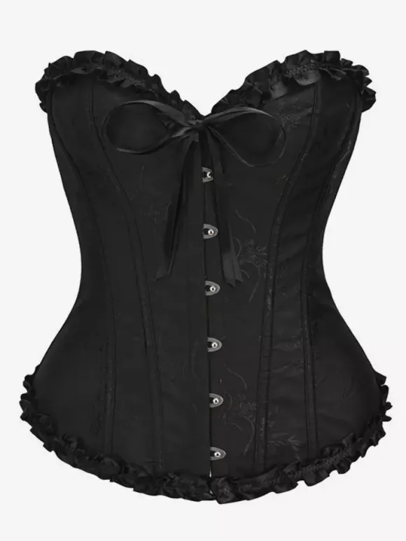 Vintage Clothing Vintage Corset Vintage Women's Clothing Black Lace up Corset Adult's Women's Chic