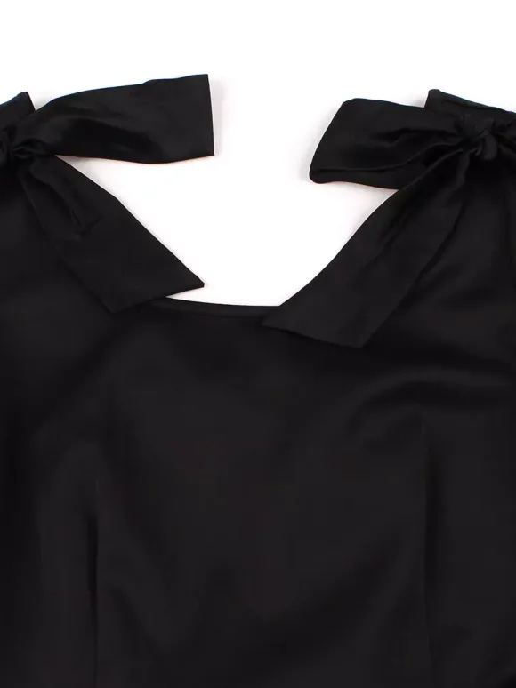 Vintage 1950s Swing Cocktail Dress Women Sleeveless Retro Dress