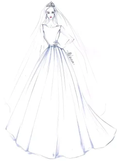 Vintage Wedding Dress 2026 A Line Bateau Neck Sleeveless Floor Length Satin Bridal Gown