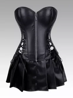 Vintage Clothing Vintage Corset Vintage Women's Clothing Black Lace up Corset Adult's Women's Chic