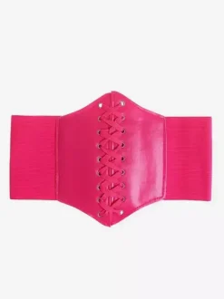 Vintage Corset Vintage Women's Clothing Lace Up Microfiber