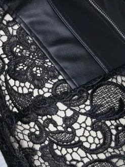 Vintage Corset Vintage Women's Clothing Polyester Lace Up Polyester
