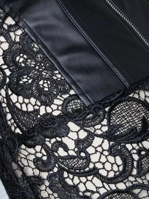 Vintage Corset Vintage Women's Clothing Polyester Lace Up Polyester