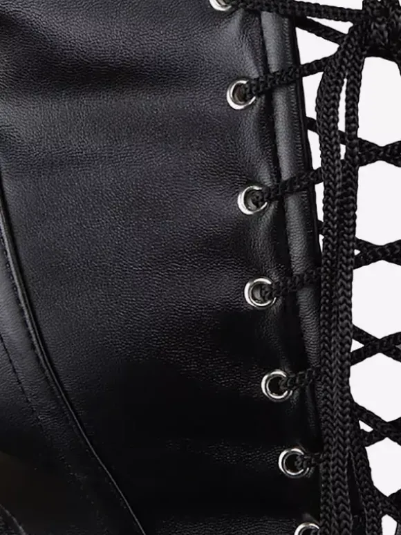 Vintage Corset Vintage Women's Clothing Polyester Lace Up Polyester