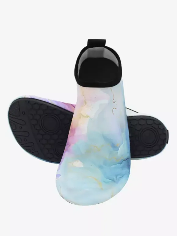 Watercolor Printed Unisex Beach Socks 2026