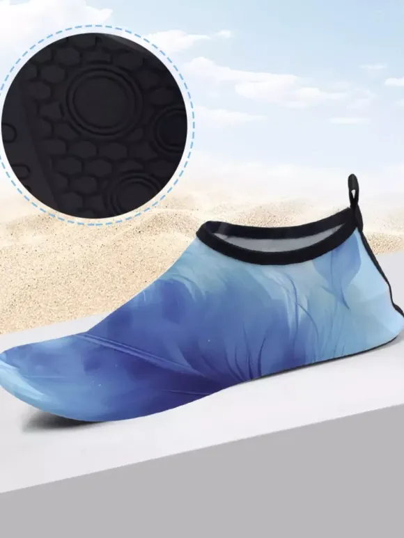 Watercolor Printed Unisex Beach Socks 2026
