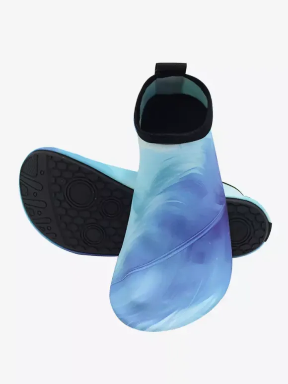 Watercolor Printed Unisex Beach Socks 2026