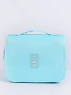 Waterproof Travel Storage Bag With Hook Large Capacity Portable Hand-held Toiletry Bag For Women