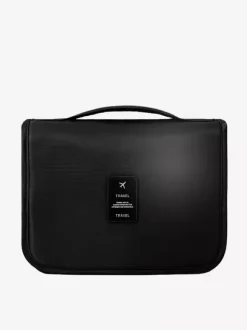 Waterproof Travel Storage Bag With Hook Large Capacity Portable Hand-held Toiletry Bag For Women