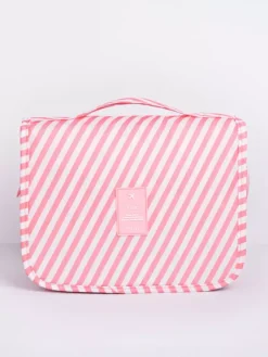 Waterproof Travel Storage Bag With Hook Large Capacity Portable Hand-held Toiletry Bag For Women