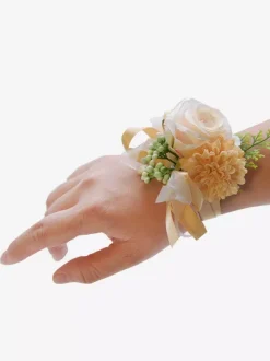 Wedding Groom Bride Flower Wrist Flower