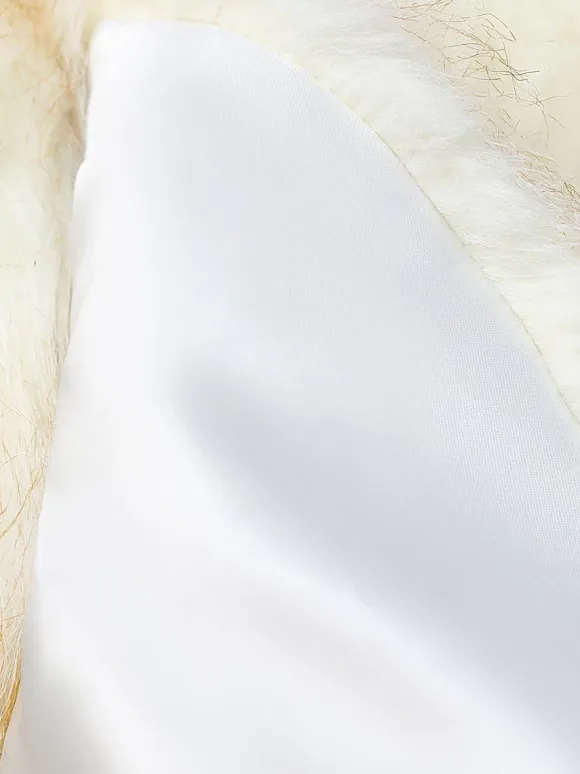 Wedding Wrap Beige Tops Faux Fur Bridal Cover Up