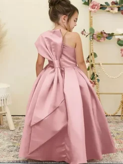 Wedding Flower Girl Dresses Special Occasion Dresses Daffodil Sleeveless Bows