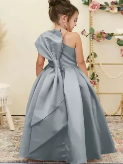 Wedding Flower Girl Dresses Special Occasion Dresses Daffodil Sleeveless Bows