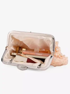 Wedding Handbags Wedding Accessories Bridal Purse Flowers Pleated