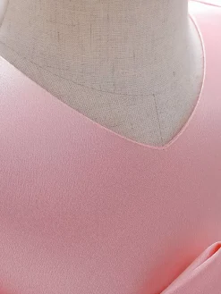 White Flower Girl Dresses Special Occasion Dresses Champagne Polyester Sleeveless Jewel Neck Flower Girl Dresses