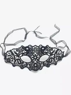 Woman Party Deep Gray Lace Masquerade Masks Party Costume