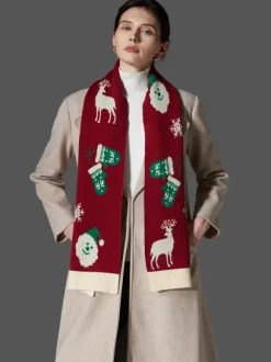 Woman's Scarf Beautiful Color Block