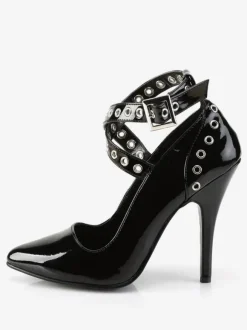 Women Sexy High Heels Red Pointed Toe Sequins Sexy Shoes