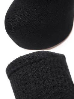 Women Sexy Platform Sock Boots Round Toe Stiletto Heel Knee High Boots