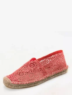 Women'a Flat Loafers Lace Round Toe Slip On Flat Shoes