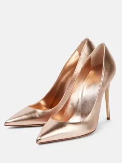 Women's High Heels Metallic Pointed Toe Stiletto Heel Dress Shoes