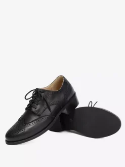 Women's Oxford Shoes Round Toe Lace Up Casual Shoes