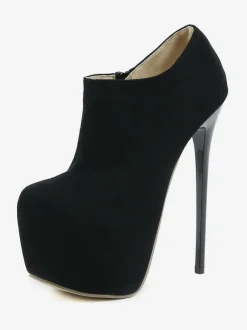 Women's Sexy High Heels Stiletto Heel Micro Suede Upper Pumps In