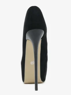 Women's Sexy High Heels Stiletto Heel Micro Suede Upper Pumps In