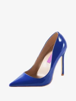Women's Burgundy High Heels Pointed Toe Stiletto Heel Pumps