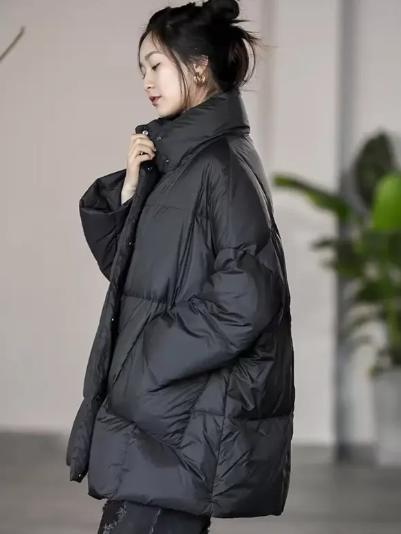 Women's Down Jacket Chic Polyester