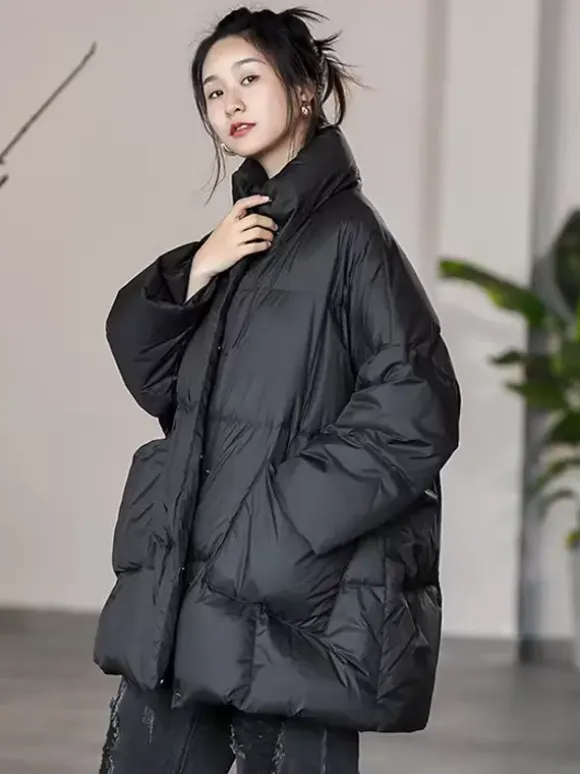 Women's Down Jacket Chic Polyester