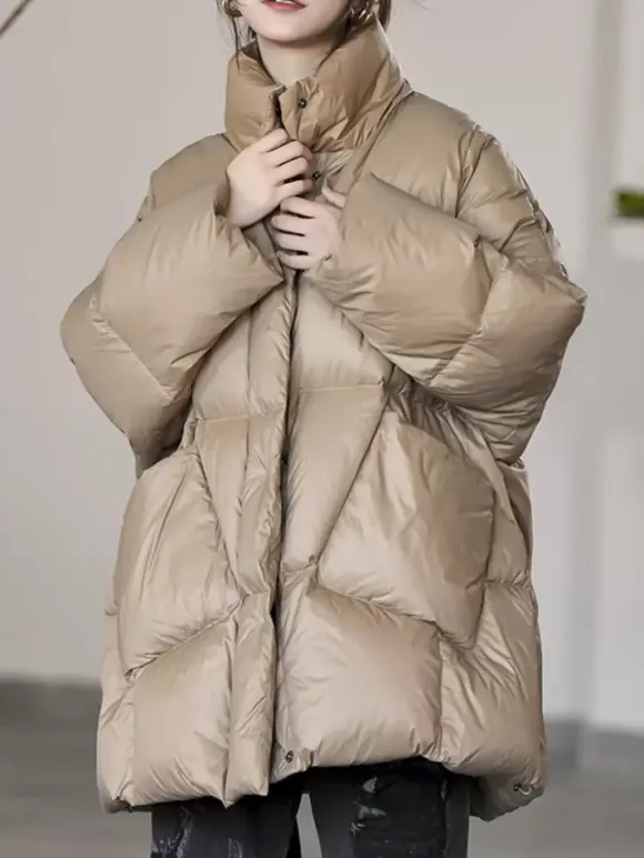 Women's Down Jacket Chic Polyester