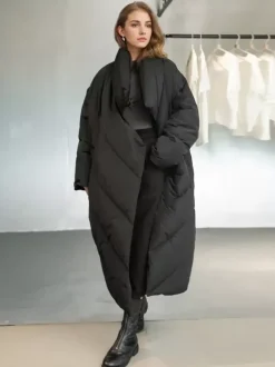 Women's Down Jacket Oversized Duck Down