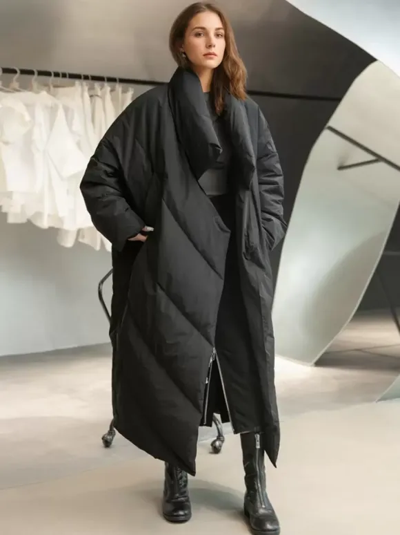 Women's Down Jacket Oversized Duck Down