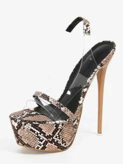 Women Sexy Sandals Platform Open Toe Stiletto Heel Sexy Shoes