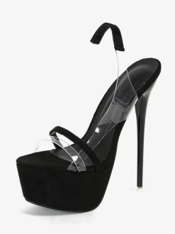 Women Sexy Sandals Platform Open Toe Stiletto Heel Sexy Shoes